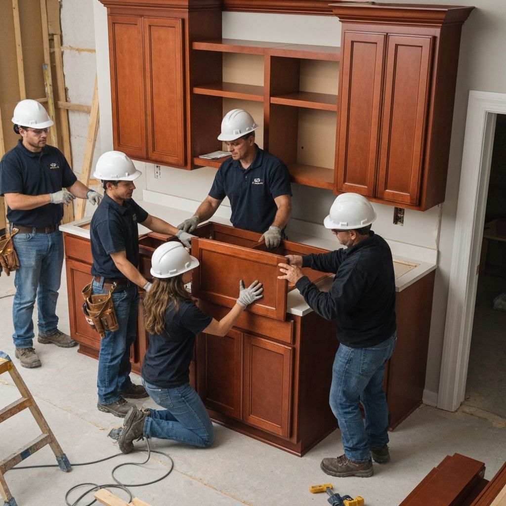 Nationwide Project - Cabinet installation in Florida