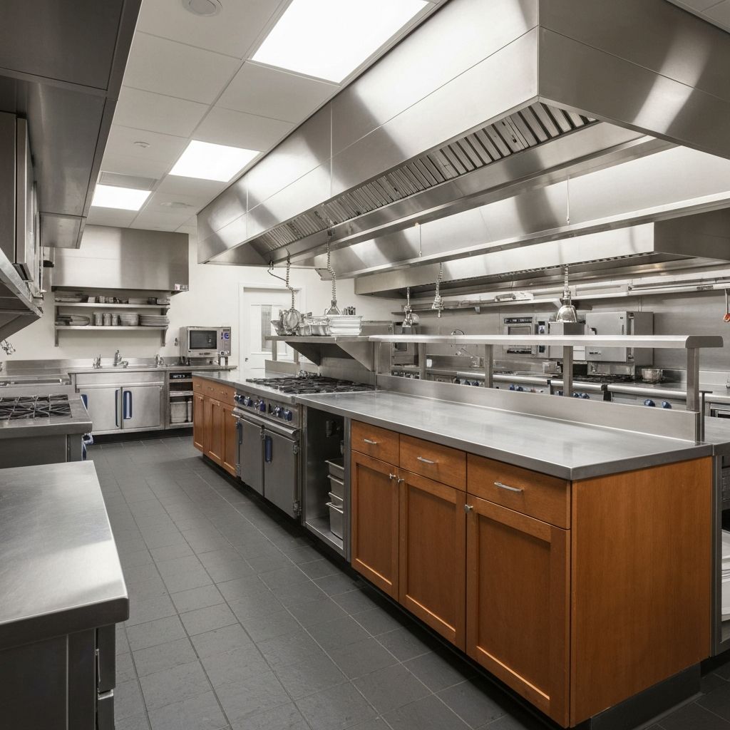 Restaurant Kitchen - Cabinet installation in Marietta, GA